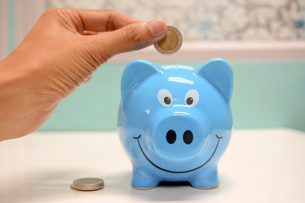 FHA loans - save piggy bank